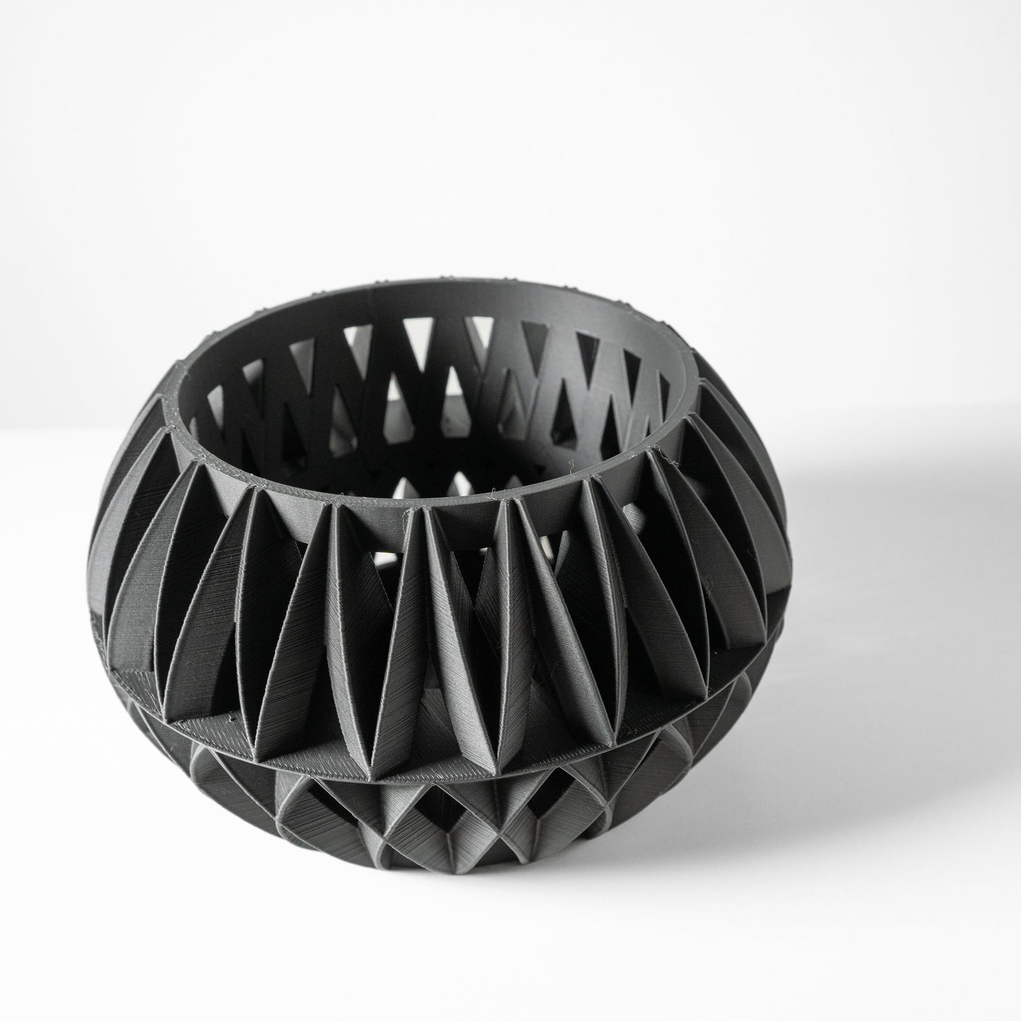 Moderner Orchideentopf mit Drainage "Uko"| Exklusiv 3D gedruckter Topf für Orchideen und Sukkulenten