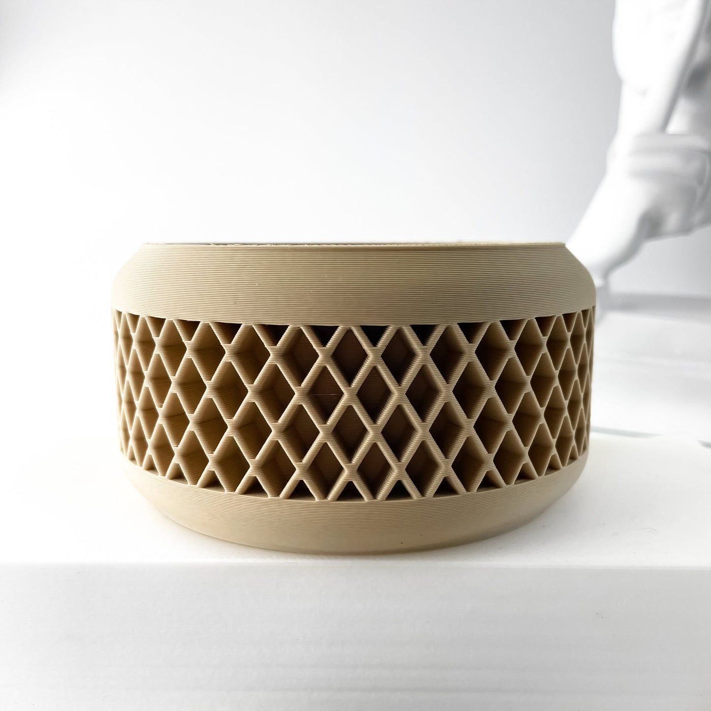 Moderner Blumentopf mit Drainage "Xivu"| Exklusiv 3D gedruckter Topf für Blumen & Pflanzen