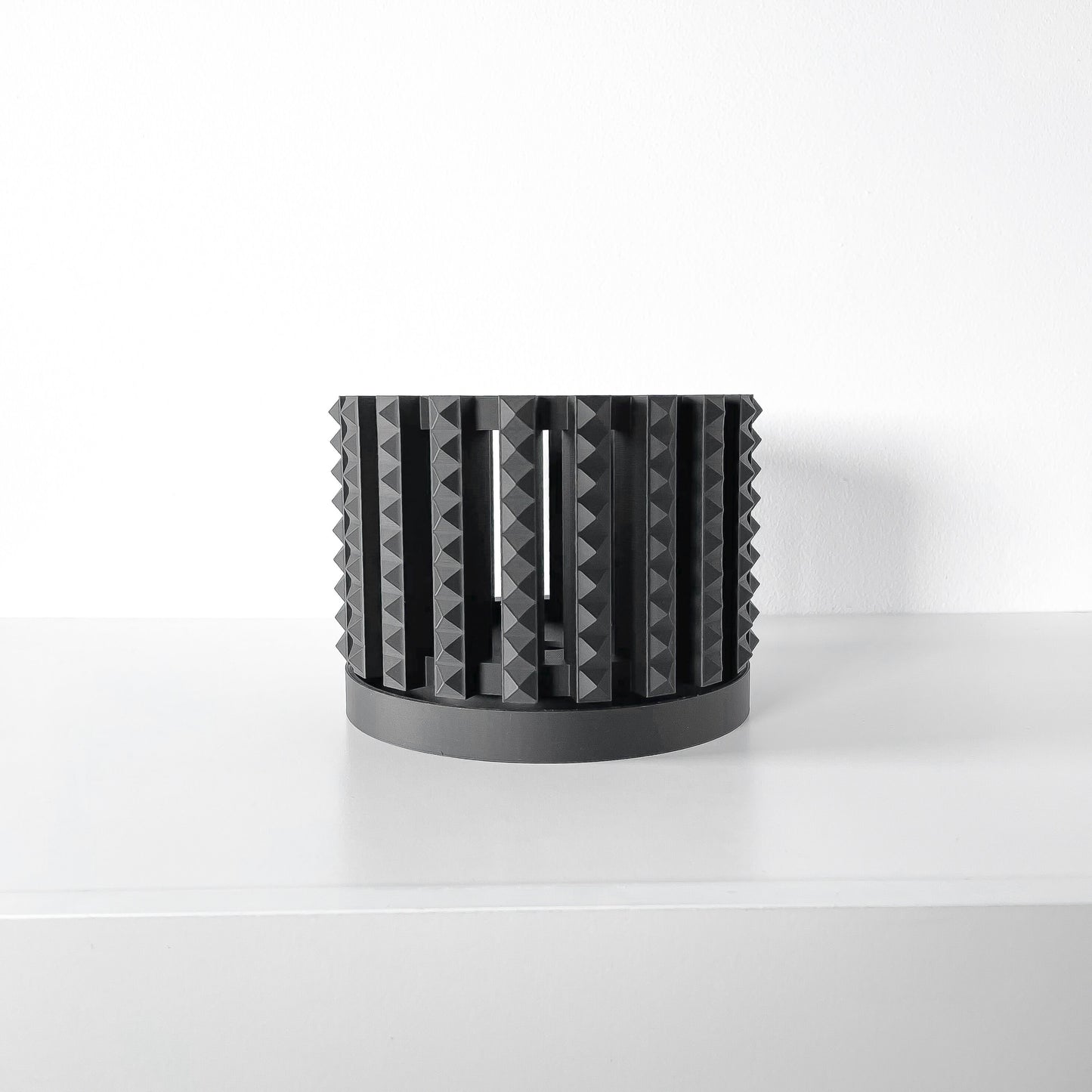 Moderner Orchideentopf mit Drainage "Enraf"| Exklusiv 3D gedruckter Topf für Orchideen und Sukkulenten