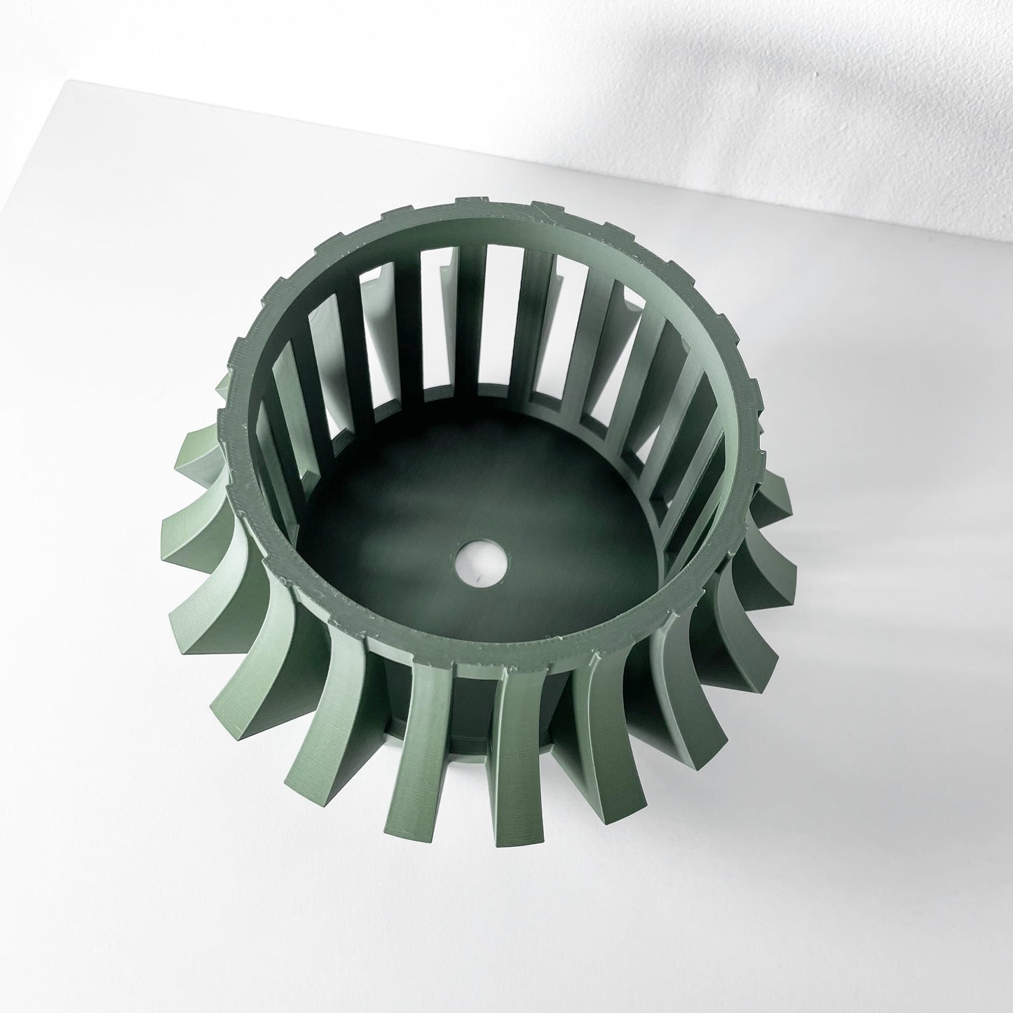 Moderner Orchideentopf mit Drainage "Airev"| Exklusiv 3D gedruckter Topf für Orchideen und Sukkulenten