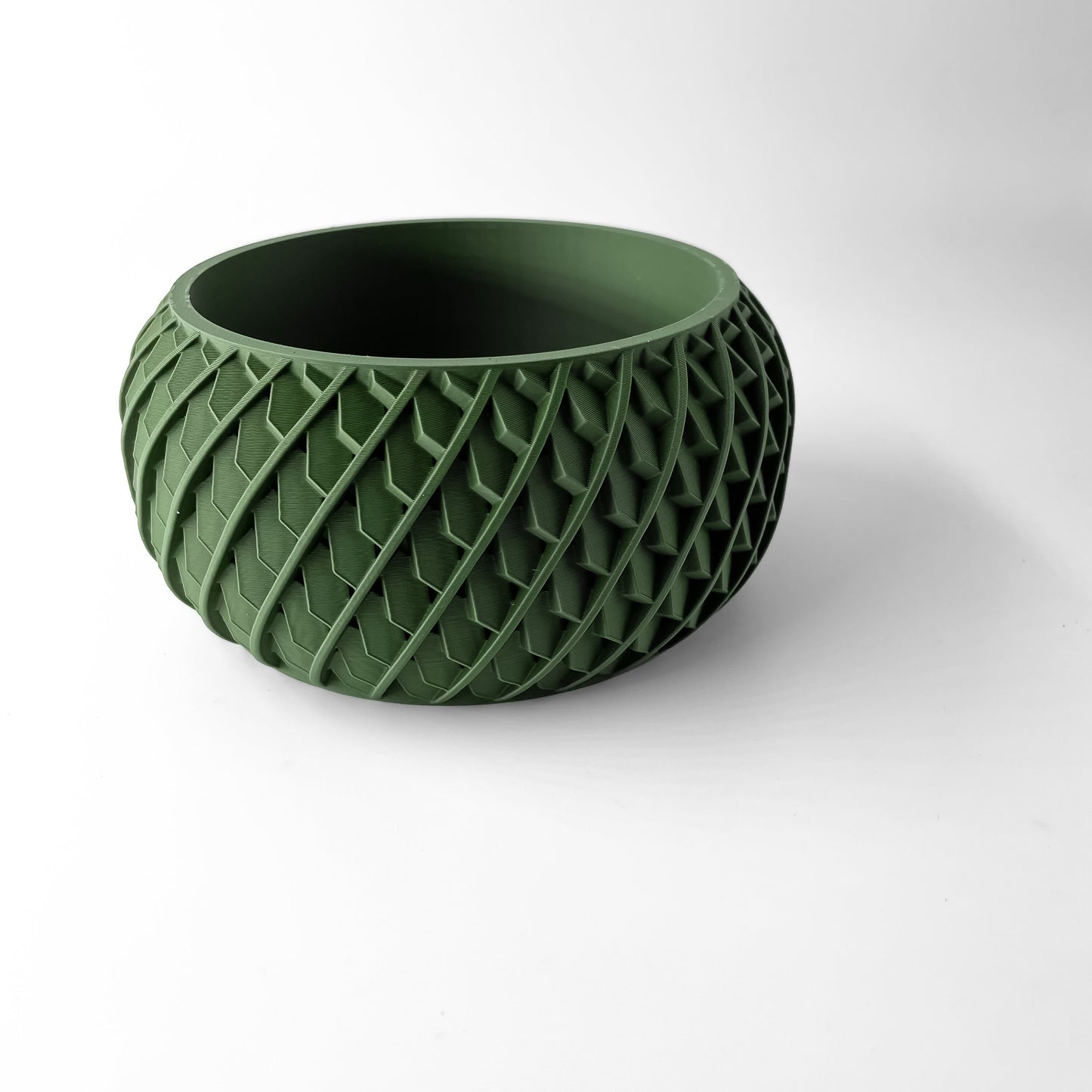 Moderner Blumentopf mit Drainage "Ralve"| Exklusiv 3D gedruckter Topf für Blumen & Pflanzen