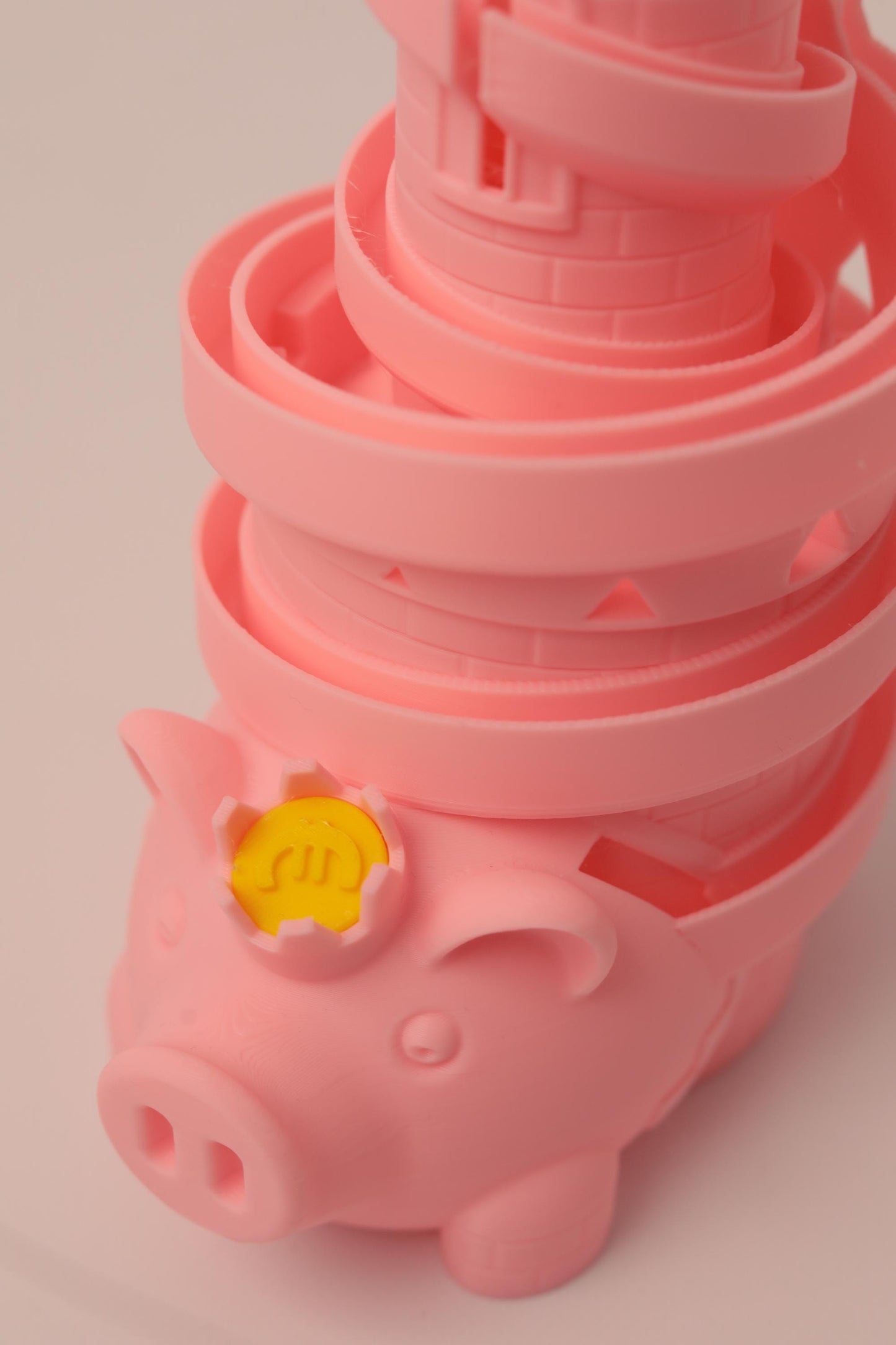 Sparschwein mit Münzrutsche "Piggy" | Exklusiv 3D gedruckter Sparschwein