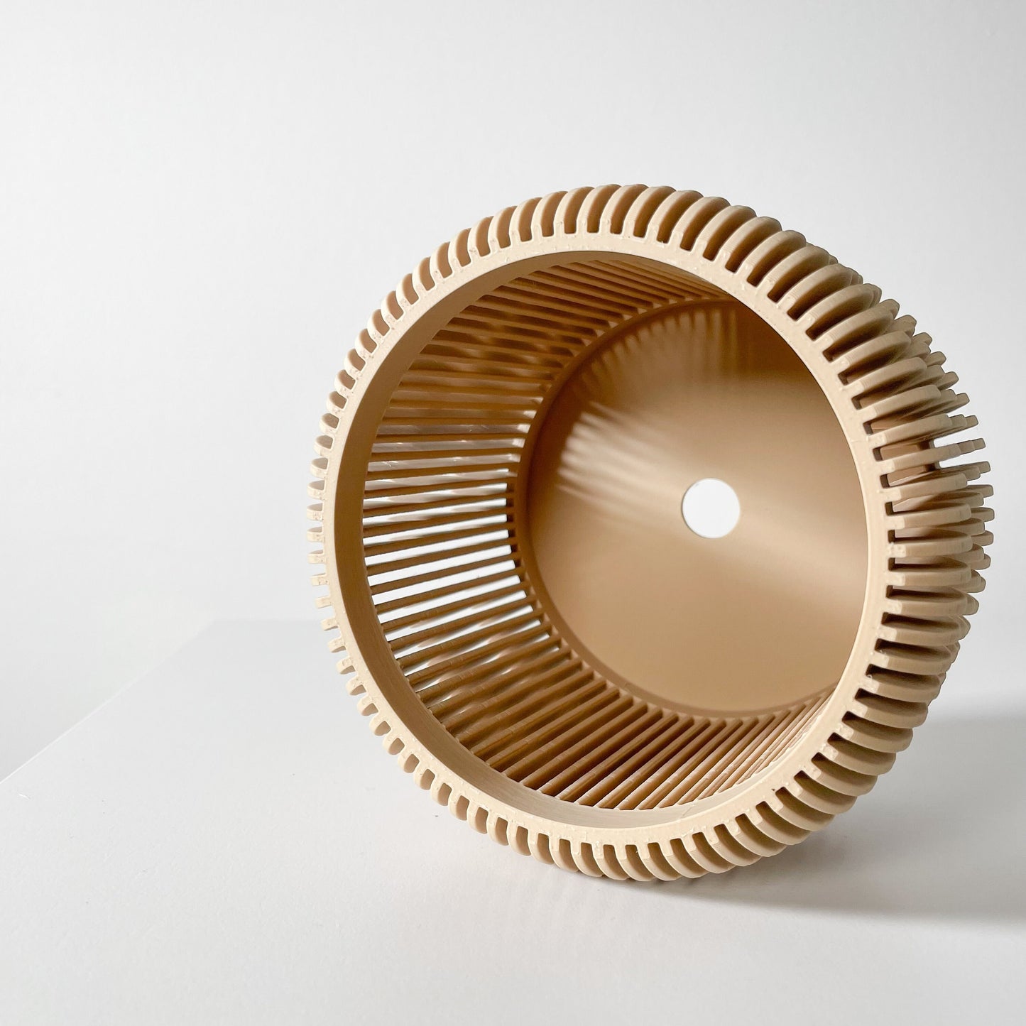 Moderner Orchideentopf mit Drainage "Agruk"| Exklusiv 3D gedruckter Topf für Orchideen und Sukkulenten