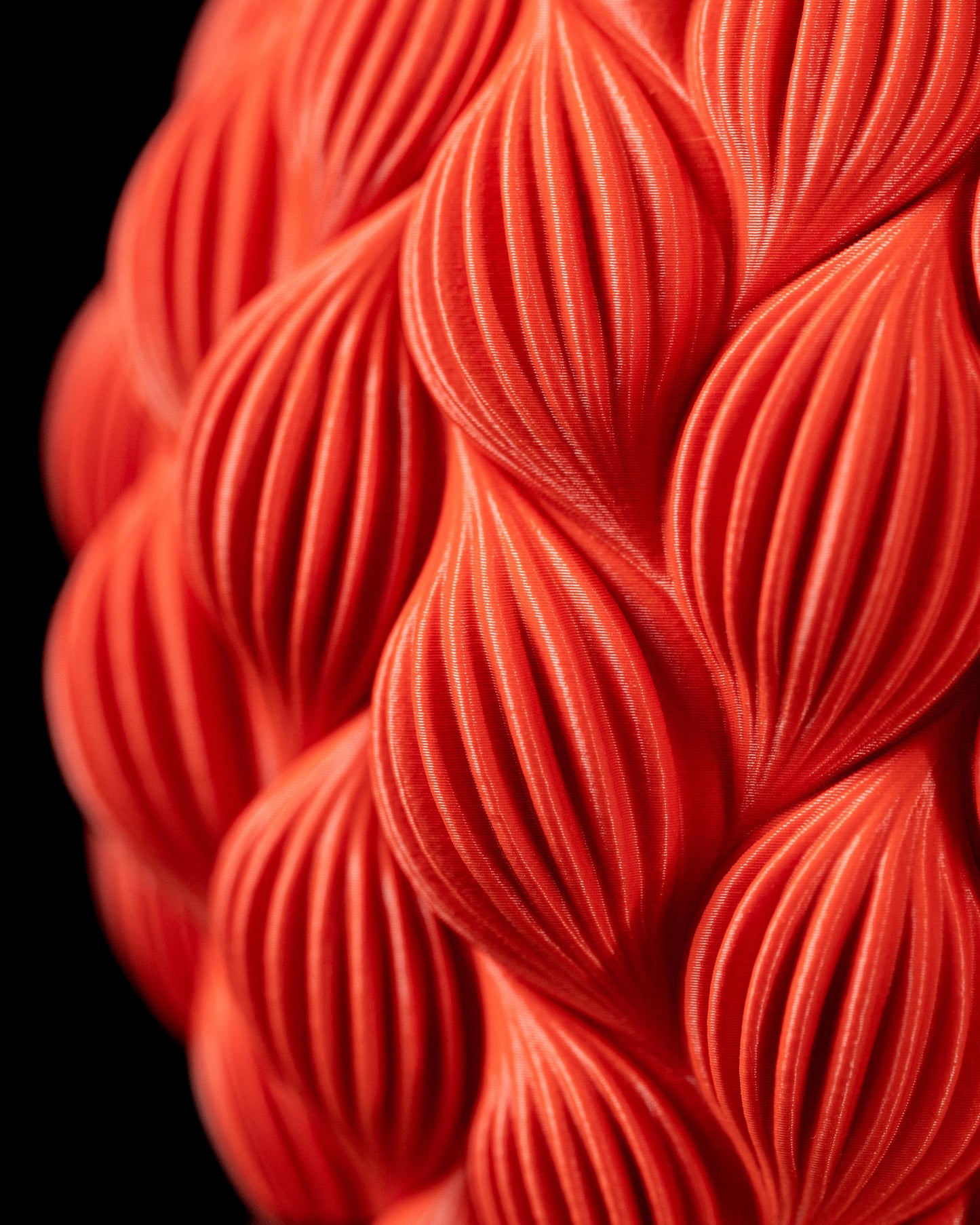 Moderner Blumentopf mit Drainage "Striata"| Exklusiv 3D gedruckter Topf für Blumen & Pflanzen