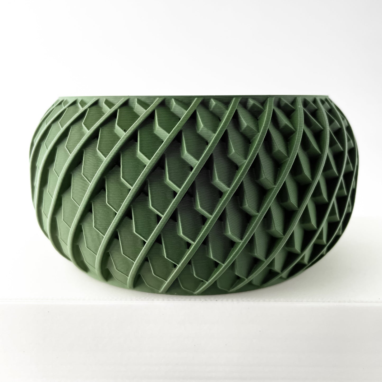 Moderner Blumentopf mit Drainage "Ralve"| Exklusiv 3D gedruckter Topf für Blumen & Pflanzen