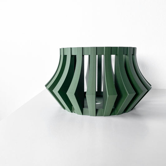 Moderner Orchideentopf mit Drainage "Airev"| Exklusiv 3D gedruckter Topf für Orchideen und Sukkulenten