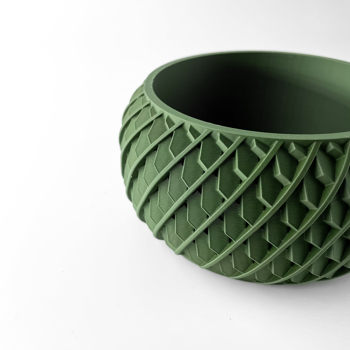 Moderner Blumentopf mit Drainage "Ralve"| Exklusiv 3D gedruckter Topf für Blumen & Pflanzen